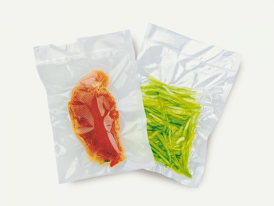 300 Buste Sottovuoto Per Alimenti 25x35 Cm - Spessore 105 Micron, Per Conservazione E Cottura, Made In Italy